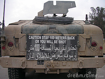 IRAQ VET BRAVADO: “100 METERS... OR YOU WILL BE SHOT” - James Bovard