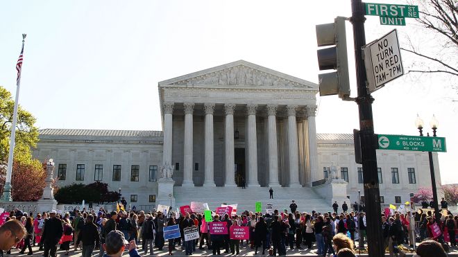 Supreme Court protest
