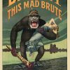 World War One poster Harry_R._Hopps,_Destroy_this_mad_brute_Enlist_-_U.S._Army,_03216u_edit