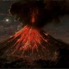 Raden_Saleh_-_Merapi_volcano,_eruption_at_night,_1865