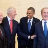 Barack-Obama-George-W-Bush-Bill-Clinton-Jimmy-Carter-Library-554x414