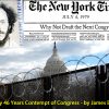 My 46 Years Contempt of Congress jpb-46-years-contempt-congress-dome-1977-passport-nytime-headline-1979yellow-lettering